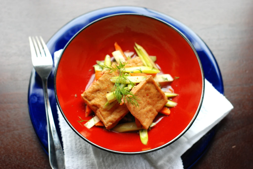 Golden Fried Tofu